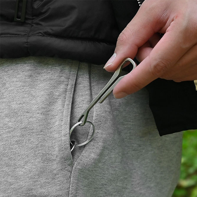 Edc Carry Clip - 73 mm Uzunluğunda, Şık ve Sade